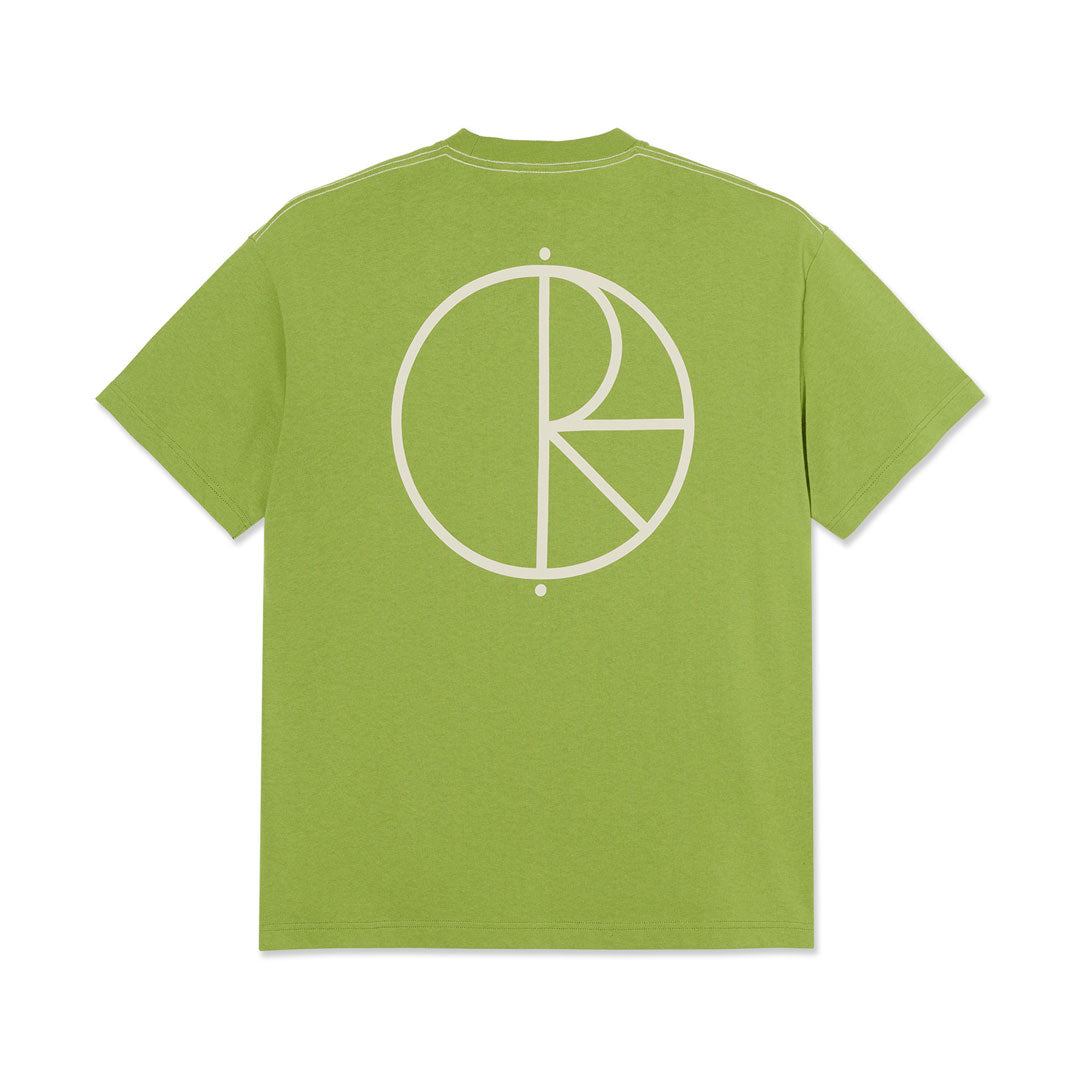 POLAR SKATE CO. （ポーラー スケート カンパニー）| STROKE LOGO CONTRAST TEE / PERIDOT | スノーボード・スケートボードのTACTICS JAPAN
