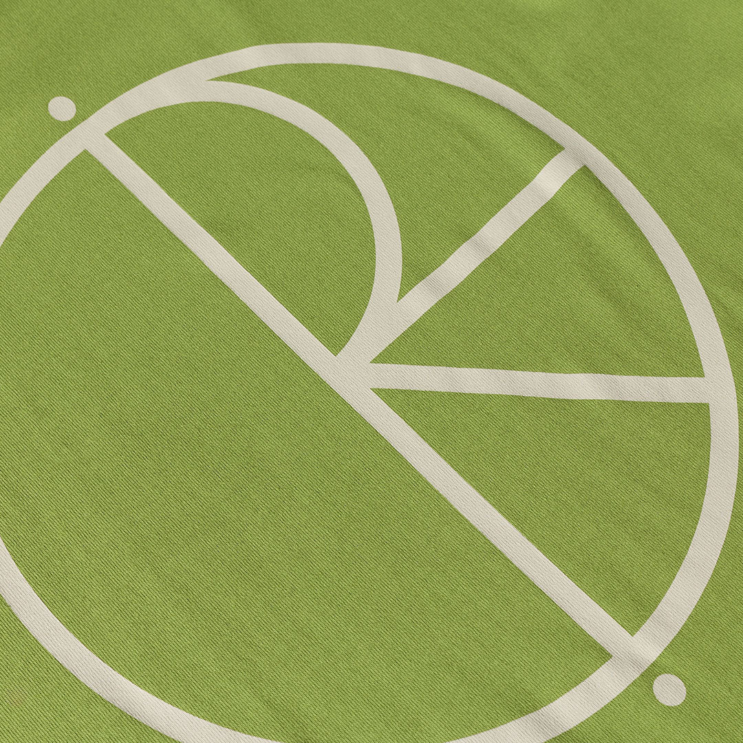 POLAR SKATE CO. （ポーラー スケート カンパニー）| STROKE LOGO CONTRAST TEE / PERIDOT | スノーボード・スケートボードのTACTICS JAPAN