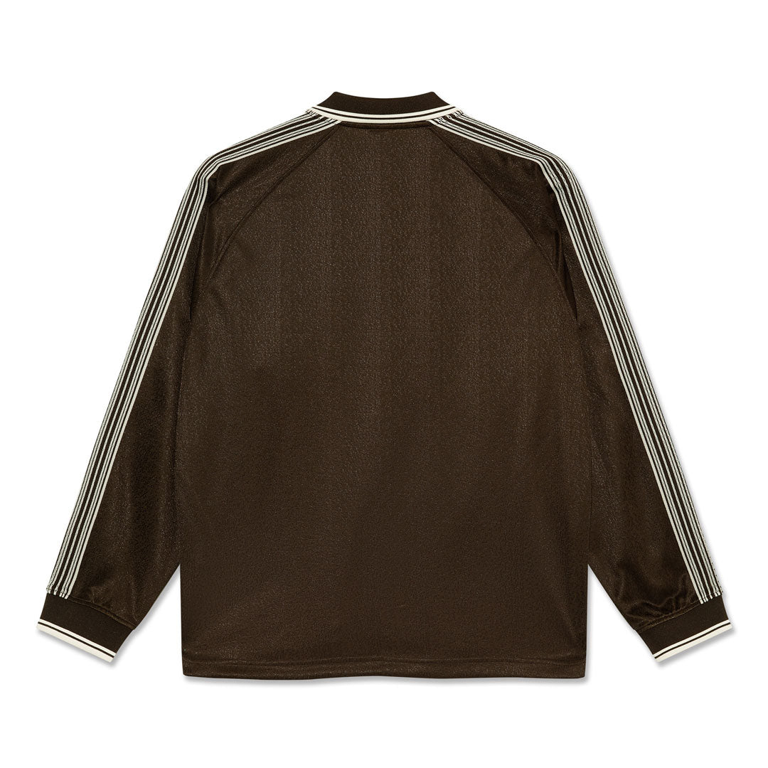 POLAR SKATE CO. （ポーラー スケート カンパニー）| DAVIE LS SHIRT / CHOCOLATE/IVORY | スノーボード・スケートボードのTACTICS JAPAN