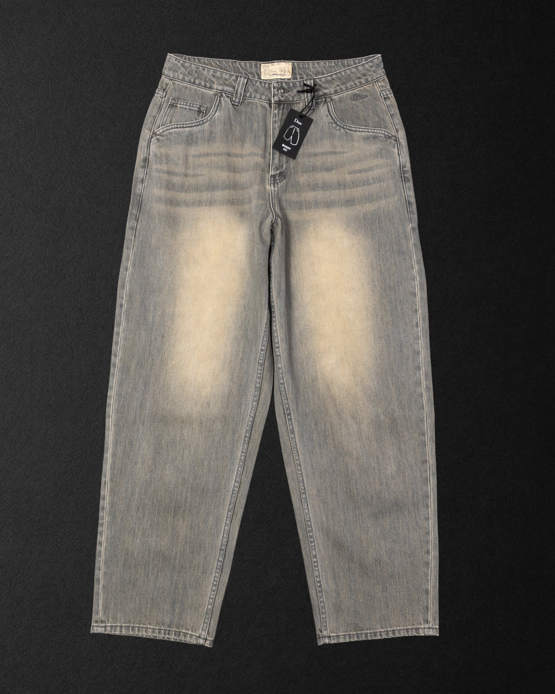 DIME MTL（ダイム モントリオール) | BAGGY DENIM PANTS / SANDBLASTED DESERT | スノーボード・スケートボードのTACTICS JAPAN