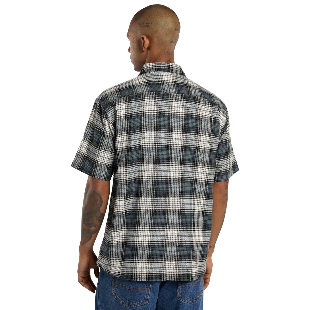 DICKIES SKATEBOARDING（ディッキーズ スケートボーディング）| MIKE ANDERSON CHECK SHORT SLEEVE SHIRT / STORMY WEATHER | スノーボード・スケートボードのTACTICS JAPAN