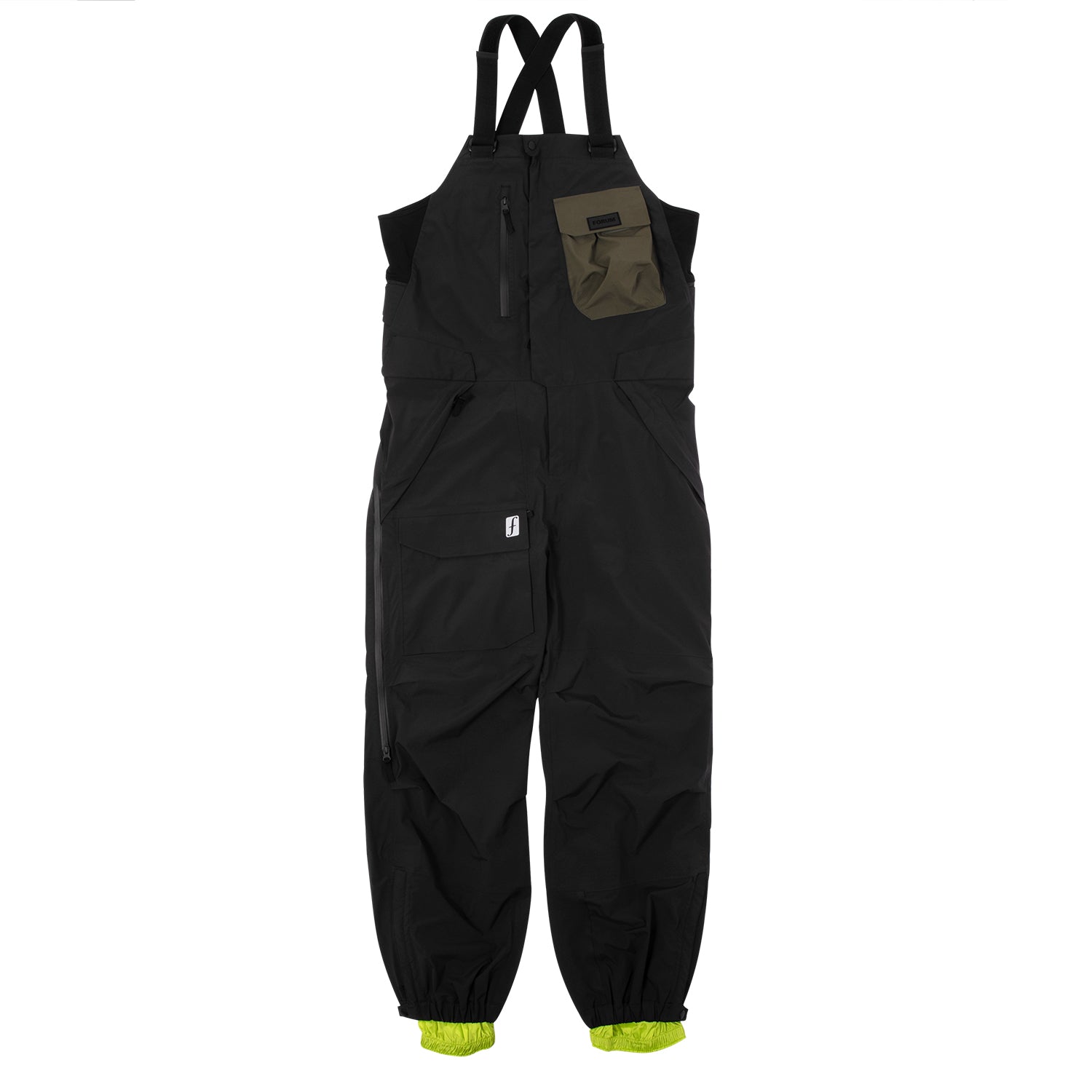FORUM SNOWBOARDS（フォーラム スノーボード）| FORUM 3-LAYER BACKCOUNTRY  BIB / BLACK | スノーボード・スケートボードのTACTICS JAPAN