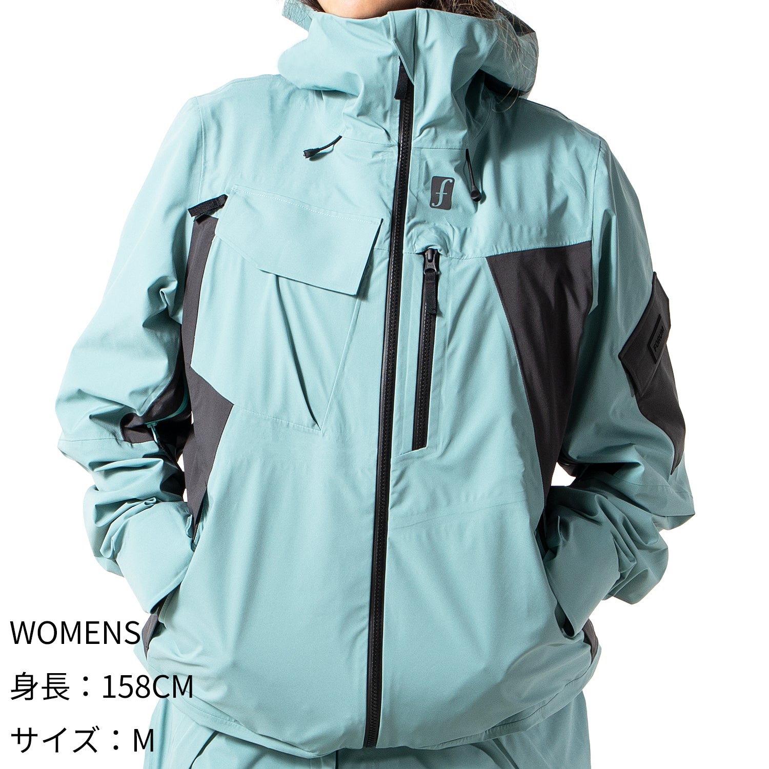 Early Bird FORUM 3-LAYER BACKCOUNTRY JACKET / BLACK / DESERT KHAKI