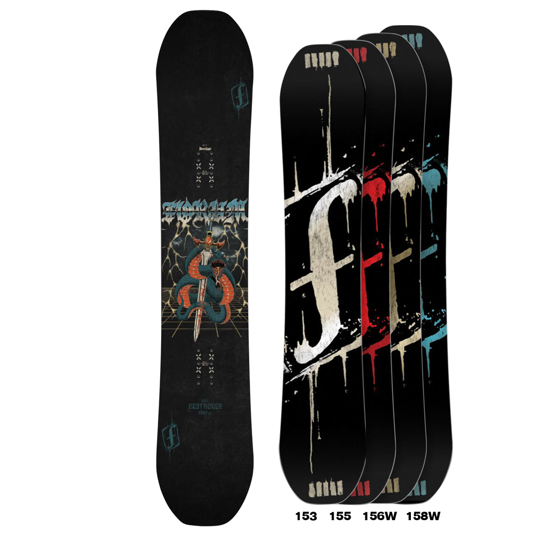 FORUM SNOWBOARDS（フォーラム スノーボード） | FORUM DESTROYER PARK 158W SNOWBOARD 2027 | スノーボード・スケートボードのTACTICS JAPAN