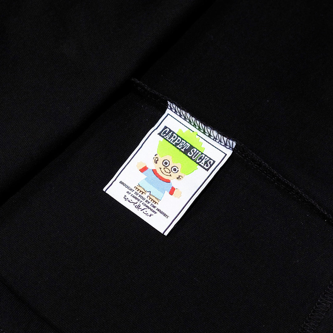 CARPET COMPANY（カーペット カンパニー）| GNOME TEE / BLACK | スノーボード・スケートボードのTACTICS JAPAN