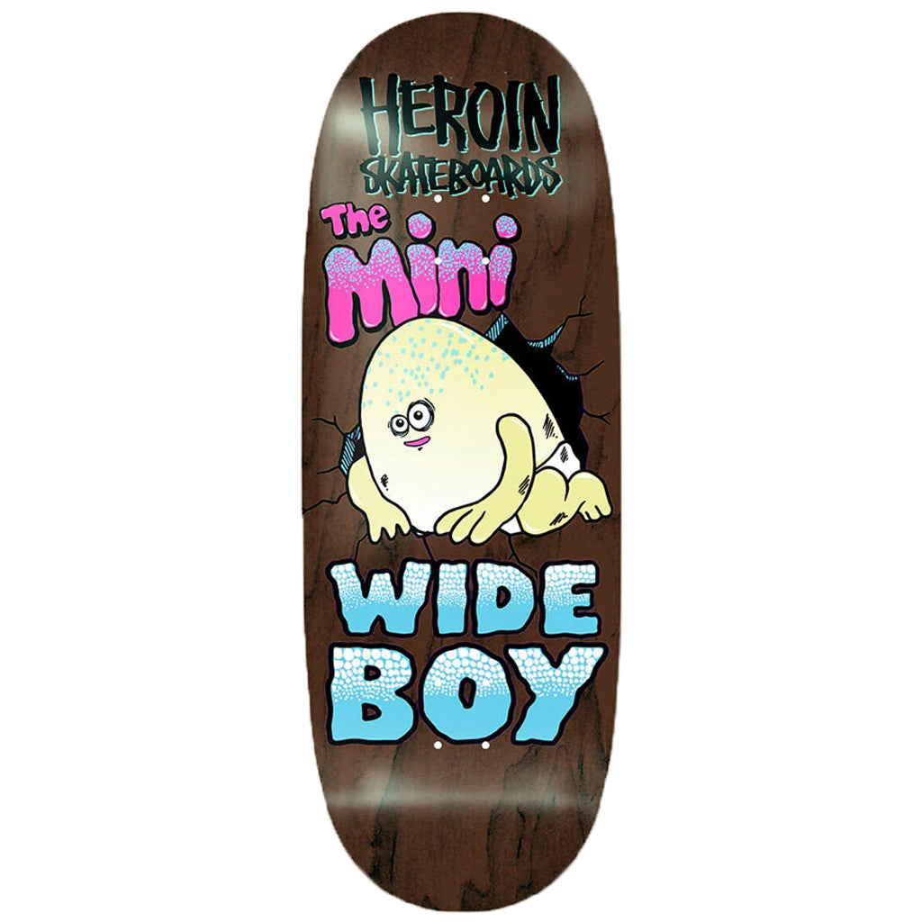 HEROIN SKATEBOARD（ヘロイン スケートボード）| MINI WIDE BOY - 10.5 | スノーボード・スケートボードのTACTICS JAPAN
