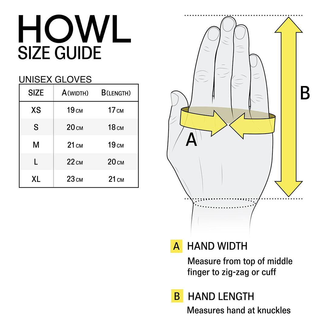 HOWL SUPPLY（ハウル サプライ）| HIGHLAND GLOVE / BLACK | スノーボード・スケートボードのTACTICS JAPAN