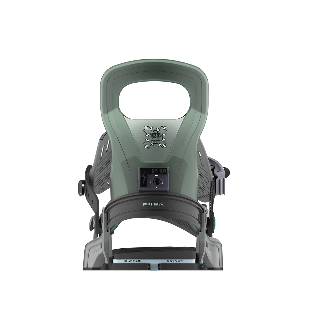 LOGIC SNOWBOARD BINDINGS 2026 / GREY GREEN