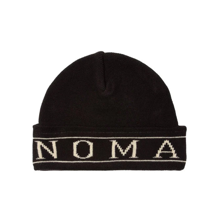 LOGO BEANIE / BLACK