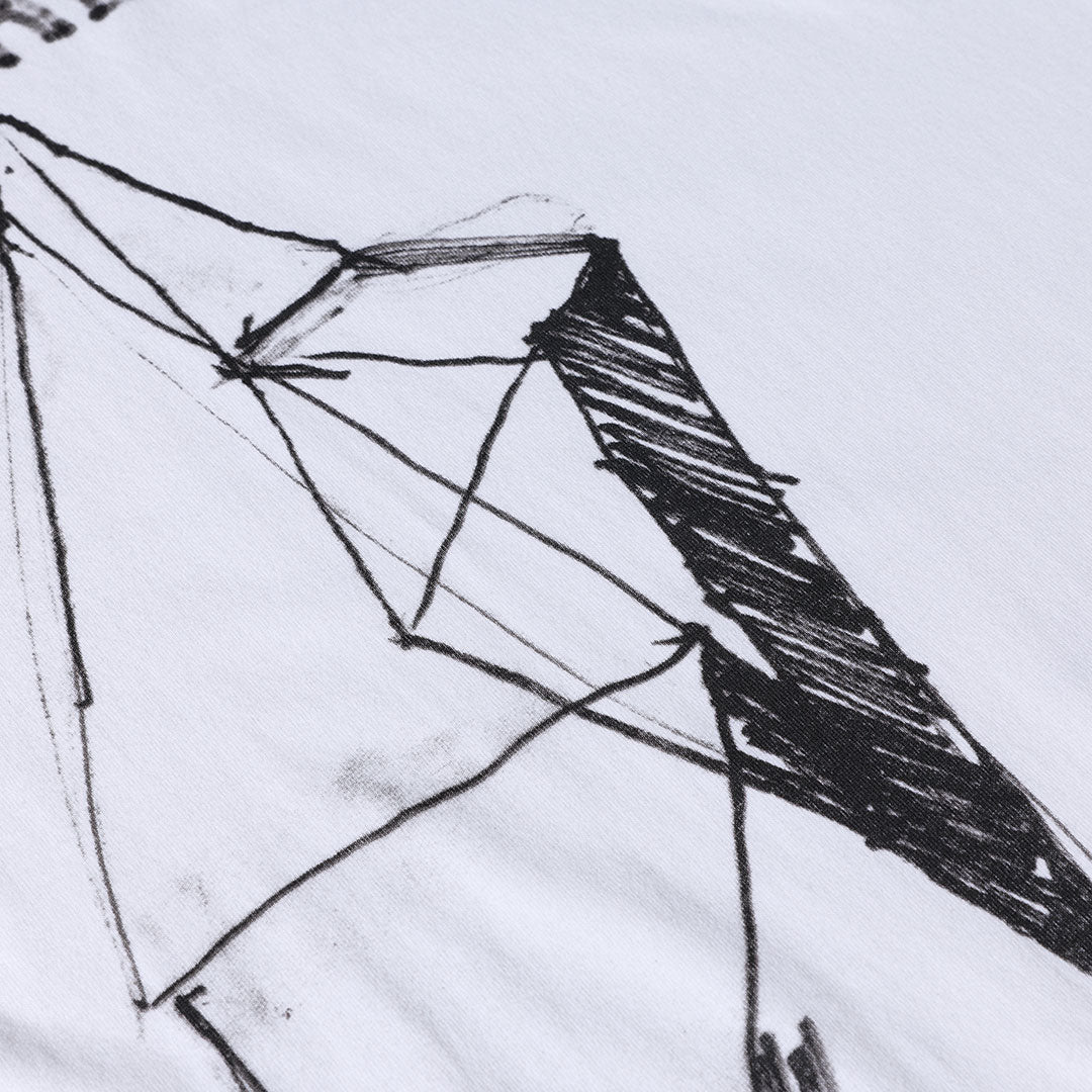 POLAR SKATE CO. （ポーラー スケート カンパニー）| THE END LS TEE / WHITE | スノーボード・スケートボードのTACTICS JAPAN