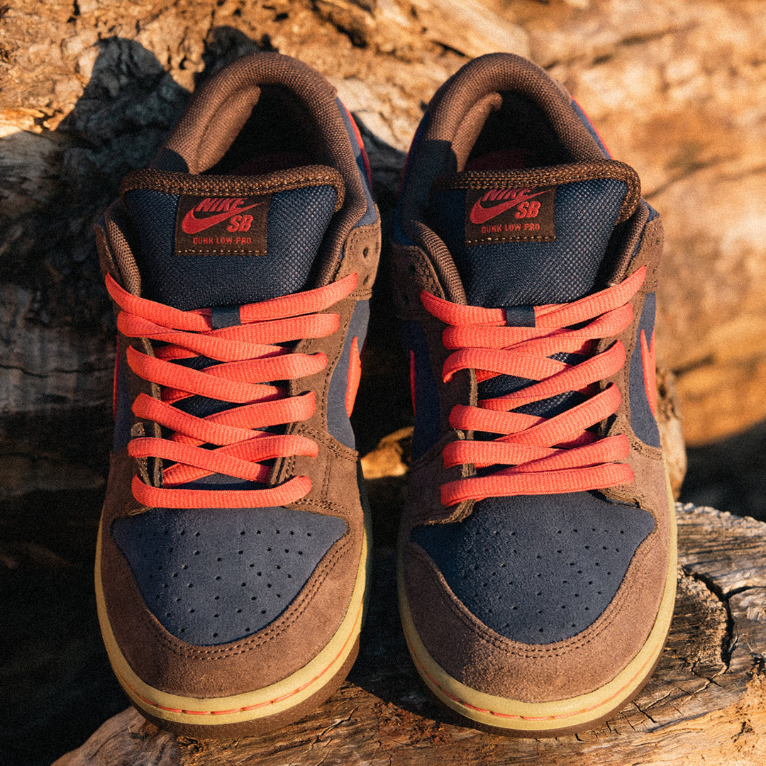 NIKE SB（ナイキ スケートボーディング）| NIKE SB DUNK LOW PRO / BAROQUE BROWN AND MIDNIGHT NAVY | スノーボード・スケートボードのTACTICS JAPAN