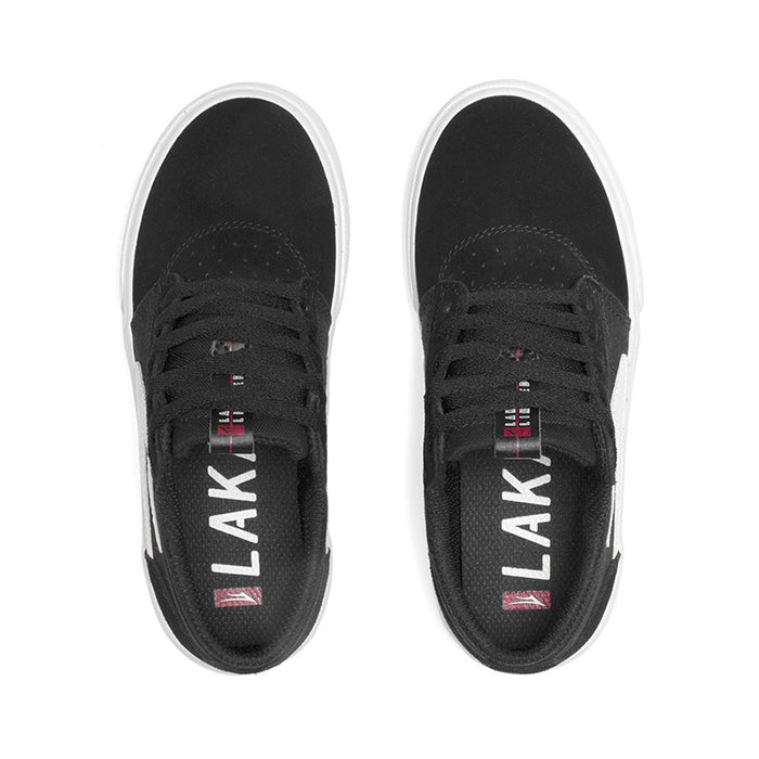 LAKAI（ラカイ）|【KIDS】GRIFFIN KIDS BLACK/WHITE SUEDE | スノーボード・スケートボードのTACTICS JAPAN
