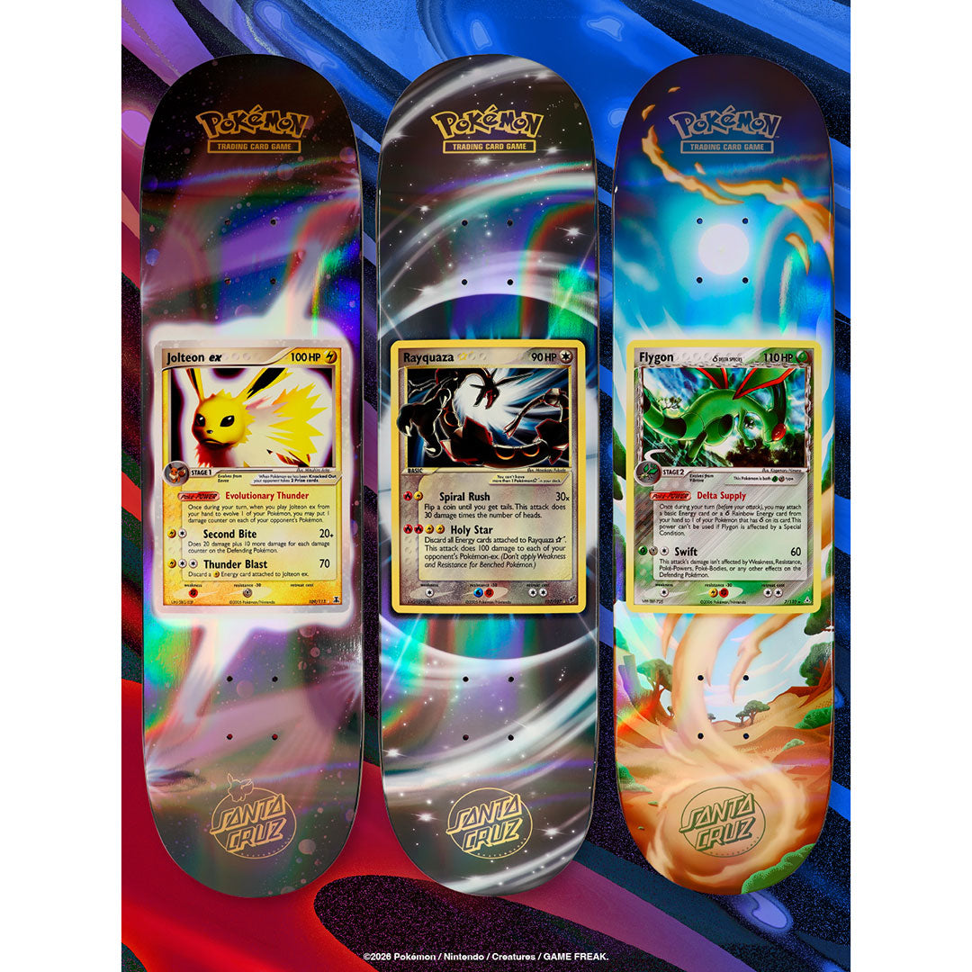 SANTA CRUZ SKATEBOARDS（サンタクルーズ）| POKEMON TCG BLIND BAG DECKS - 8.0 / ASSORTED | スノーボード・スケートボードのTACTICS JAPAN