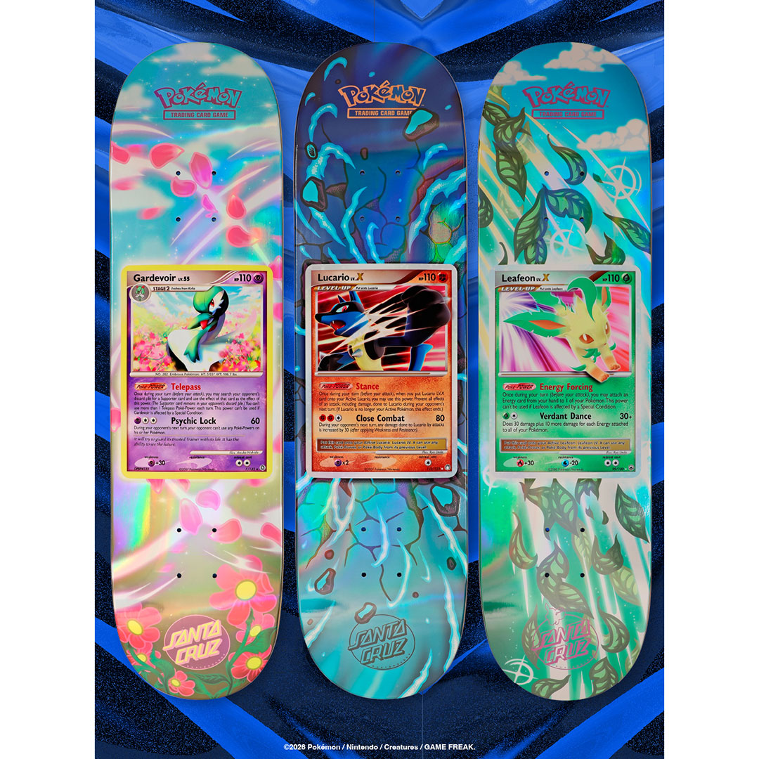 SANTA CRUZ SKATEBOARDS（サンタクルーズ）| POKEMON TCG BLIND BAG DECKS - 8.0 / ASSORTED | スノーボード・スケートボードのTACTICS JAPAN