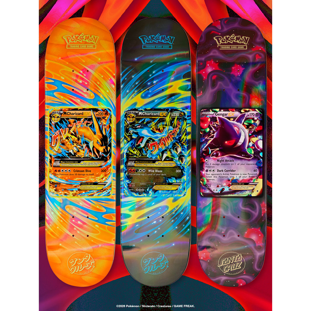 SANTA CRUZ SKATEBOARDS（サンタクルーズ）| POKEMON TCG BLIND BAG