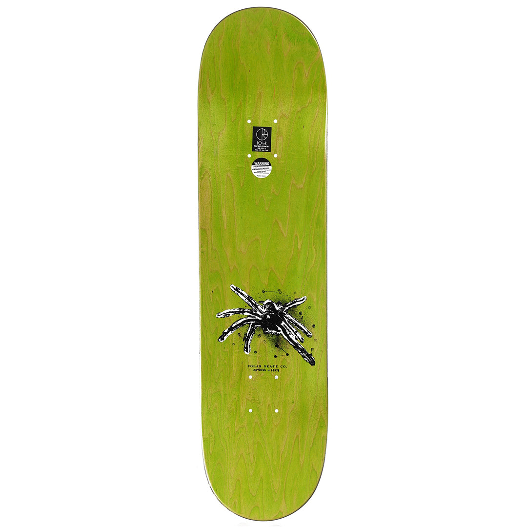 POLAR SKATE CO.（ポーラー スケート カンパニー）| スケートボード デッキ | DAVID STENSTRON SPIDER SHORT SHAPE - 8.0 | スノーボード・スケートボードのTACTICS JAPAN