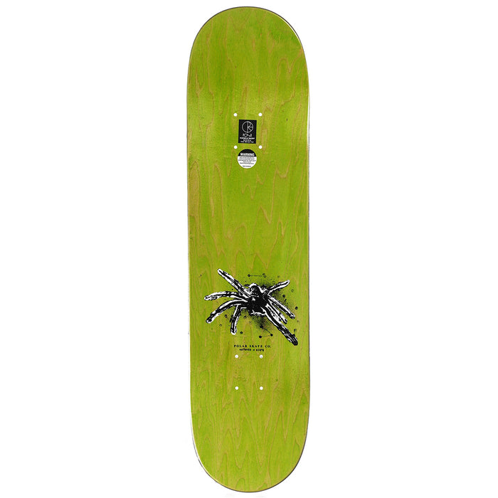 POLAR SKATE CO.（ポーラー スケート カンパニー）| スケートボード デッキ | DAVID STENSTRON SPIDER SHORT SHAPE - 8.0 | スノーボード・スケートボードのTACTICS JAPAN