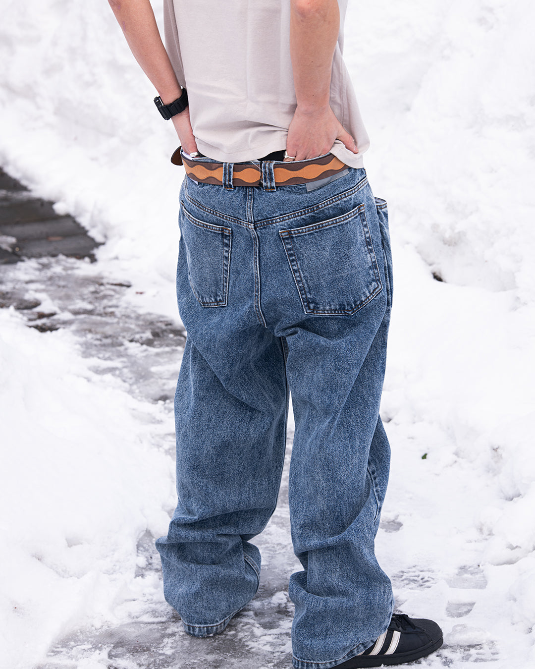 POLAR SKATE CO. （ポーラー スケート カンパニー）| 93 PANTS / HEAVY WASHED BLUE | スノーボード・スケートボードのTACTICS JAPAN