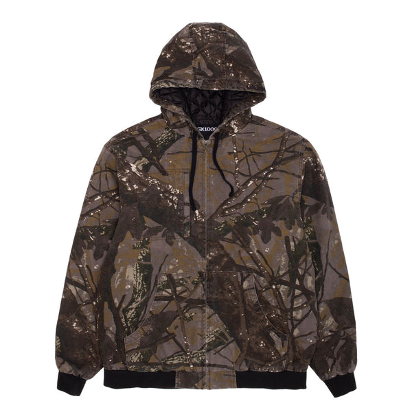 SESSIONS スノーボードジャケット ブラウン カモフラージュ GX1000（ジーエックスワンサウザンド）| WORK JACKET / TREE BROWN