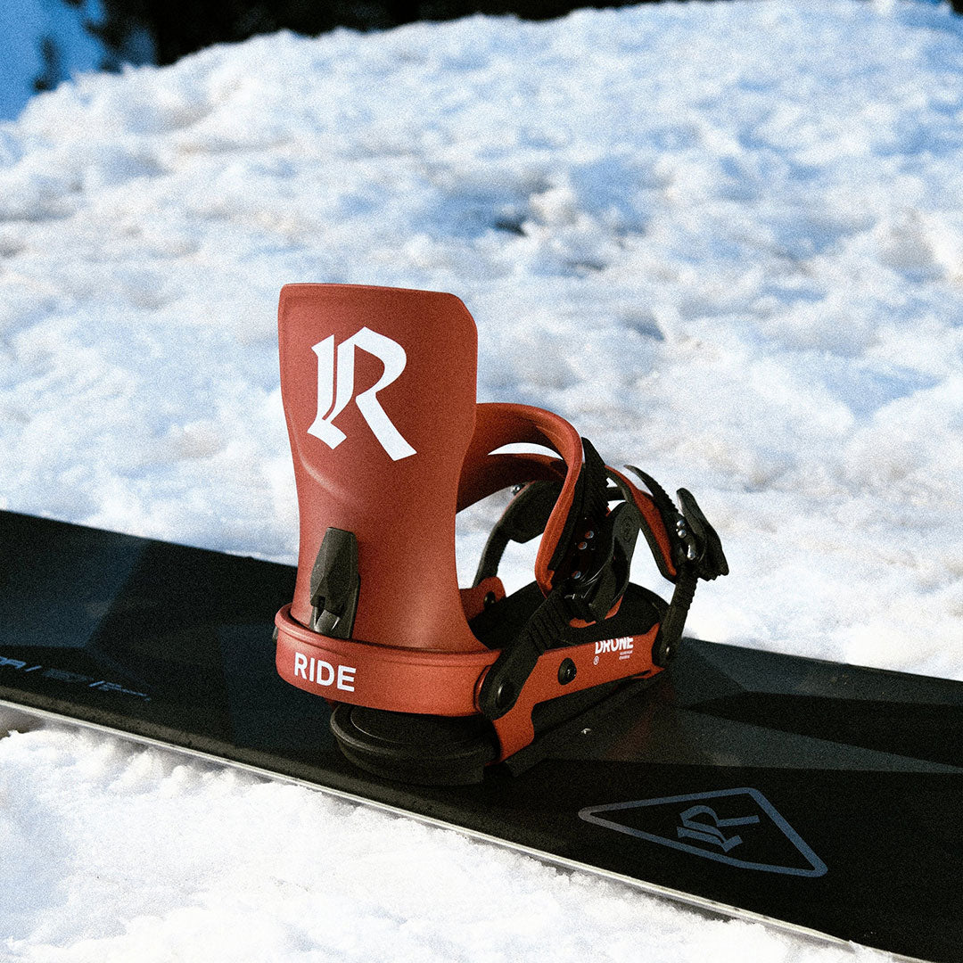 DRONE SNOWBOARD BINDINGS 2027 / WHITE