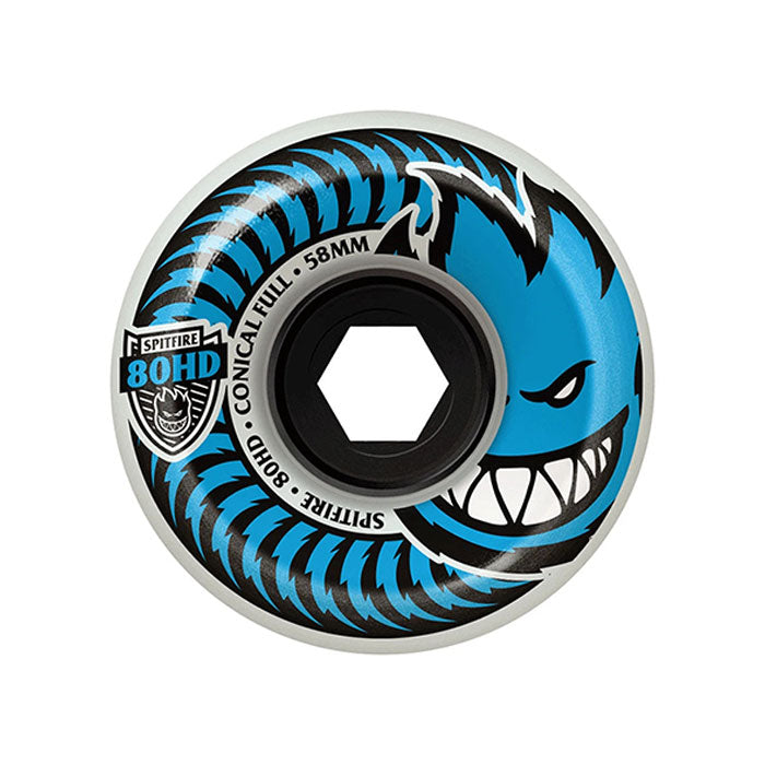 SPITFIRE WHEELS（スピットファイア ウィール）| CONICAL FULL CRUISER SKATEBOARD WHEELS - 58MM 80HD | スノーボード・スケートボードのTACTICS JAPAN