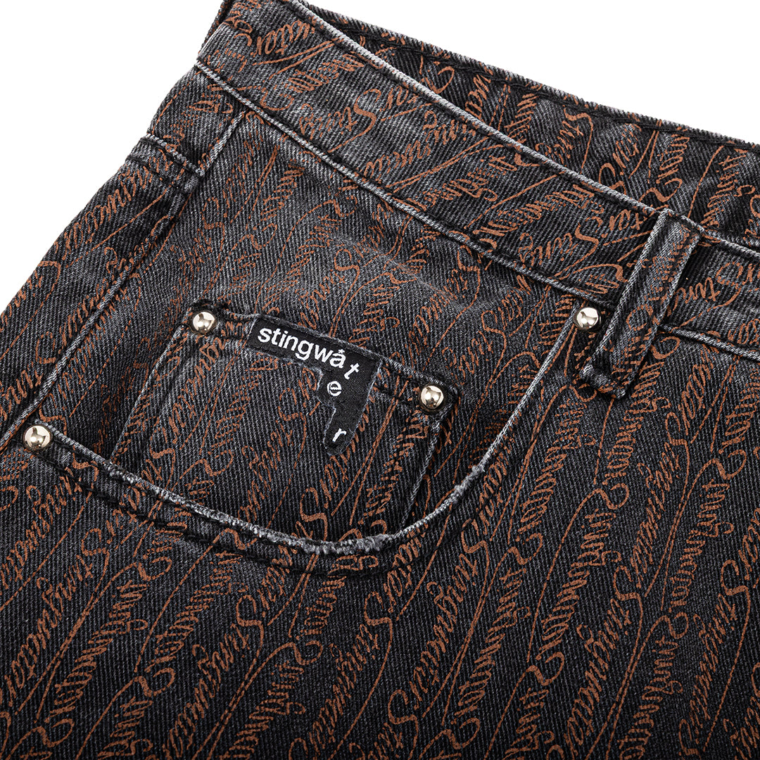STINGWATER（スティングウォーター）| SCRIPT JEANS / ACID BLACK | スノーボード・スケートボードのTACTICS JAPAN