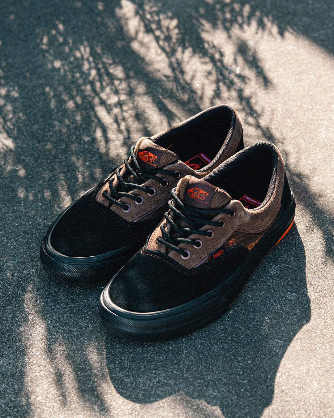 SKATE ERA WAFFLECUP / BLACK/BROWN