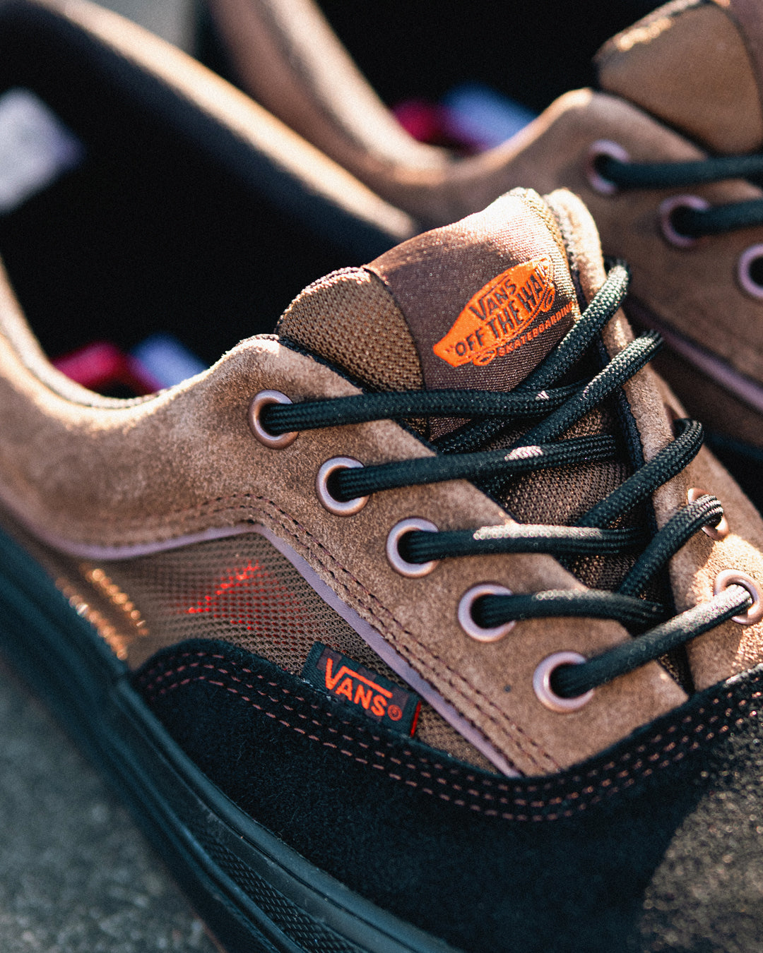 SKATE ERA WAFFLECUP / BLACK/BROWN