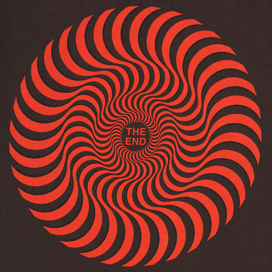 CLASSIC SWIRL OVERLAY - S/S / DARK CHOCOLATE