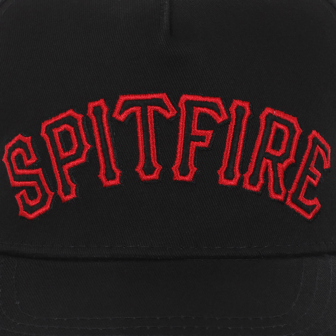 SPITFIRE WHEELS（スピットファイア ウィール）| SPITBALL SNAPBACK HAT / BLACK/RED | スノーボード・スケートボードのTACTICS JAPAN