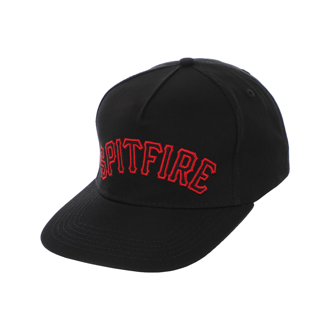 SPITFIRE WHEELS（スピットファイア ウィール）| SPITBALL SNAPBACK HAT / BLACK/RED | スノーボード・スケートボードのTACTICS JAPAN