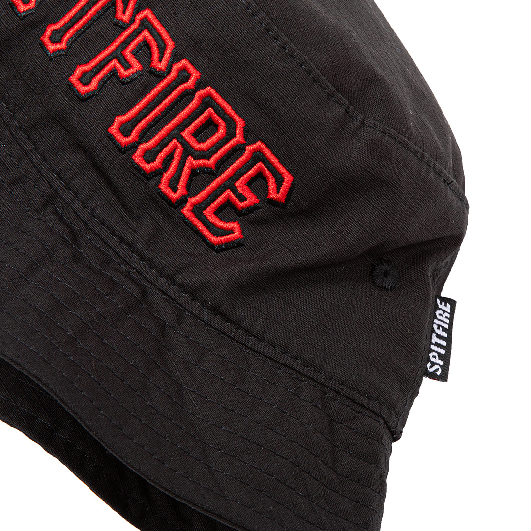 SPITFIRE WHEELS（スピットファイア ウィール） | SPITBALL BUCKET HAT / BLACK | スノーボード・スケートボードのTACTICS JAPAN