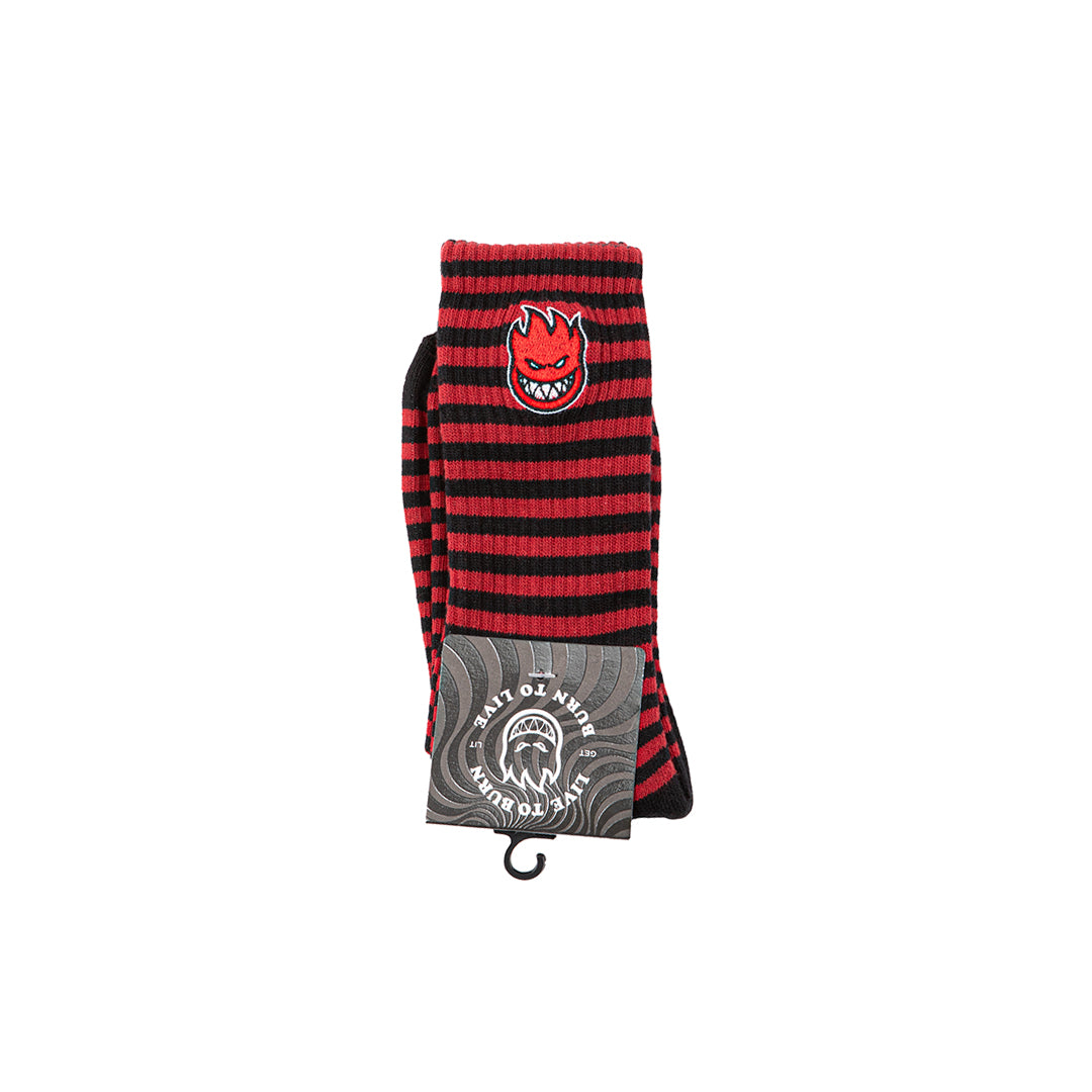 SPITFIRE WHEELS（スピットファイア ウィール）| BIGHEAD FILL EMB STRIPE SOCKS | スノーボード・スケートボードのTACTICS JAPAN