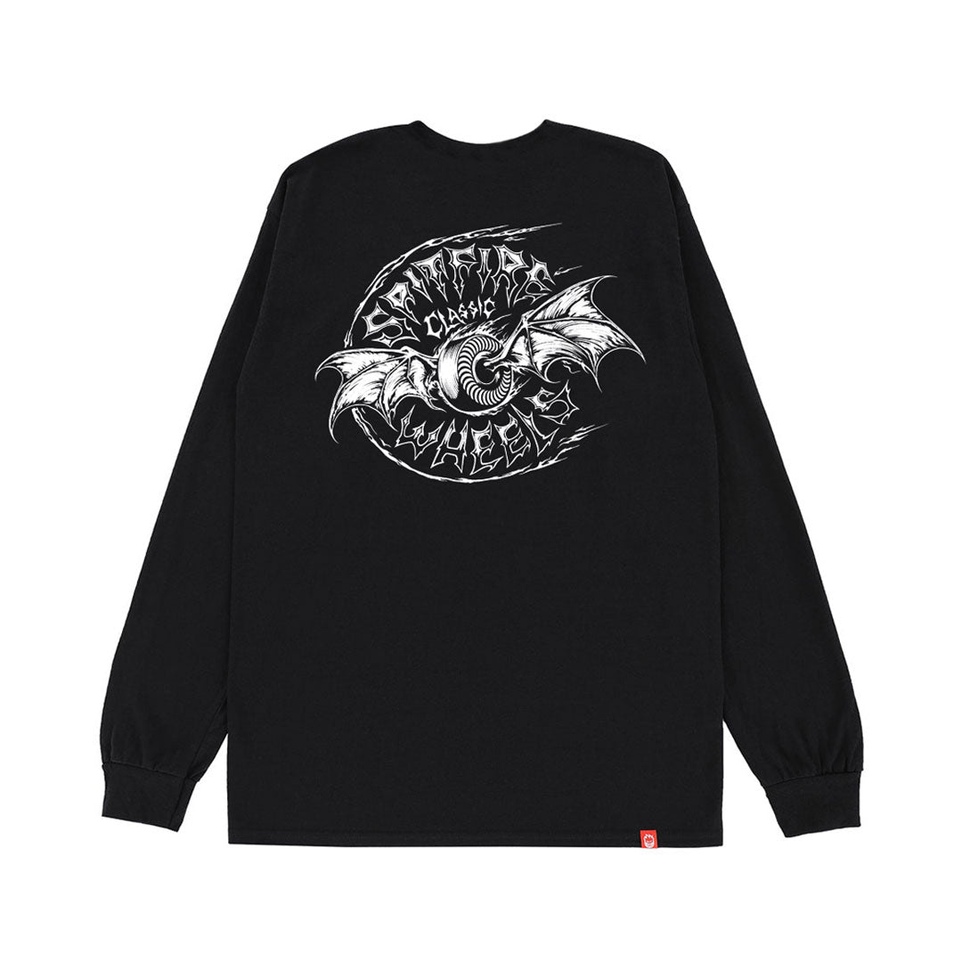 SPITFIRE WHEELS（スピットファイア ウィール）| BATWING CLASSIC L/S T-SHIRT / BLACK/WHITE PRINTS | スノーボード・スケートボードのTACTICS JAPAN