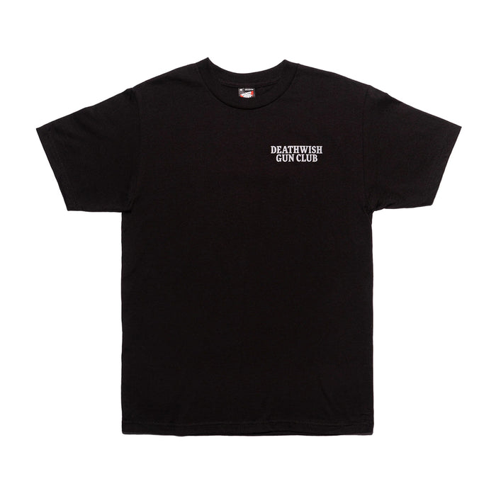 DEATHWISH SKATEBOARDS（デスウィッシュ スケートボード）| GUN CLUB BLK TEE | スノーボード・スケートボードのTACTICS JAPAN