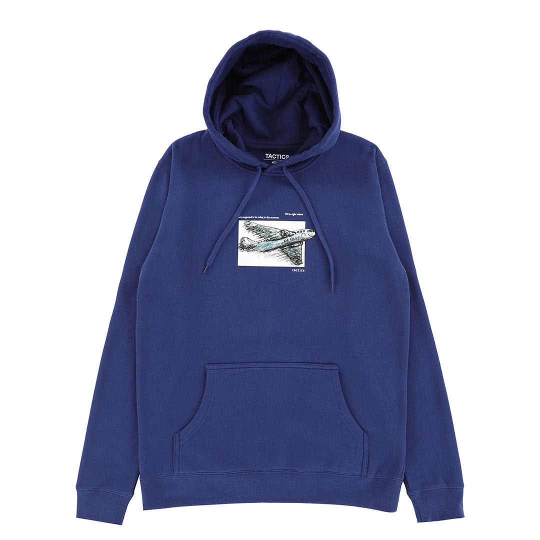 TACTICS（タクティクス）| AIR NO WHERE HOODIE / BLUE | スノーボード・スケートボードのTACTICS JAPAN
