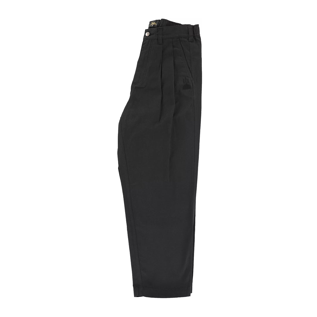 TACTICS（タクティクス）| BUFFET PLEATED PANTS / BLACK | スノーボード・スケートボードのTACTICS JAPAN