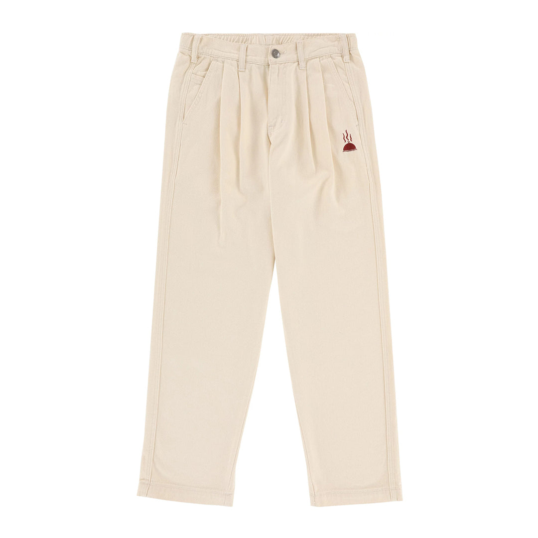 TACTICS（タクティクス）| BUFFET PLEATED PANTS / NATURAL | スノーボード・スケートボードのTACTICS JAPAN