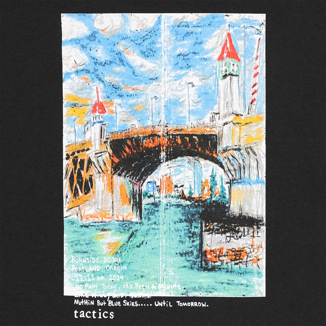 TACTICS（タクティクス）| BURNSIDE 11:11 T-SHIRT | スノーボード・スケートボードのTACTICS JAPAN