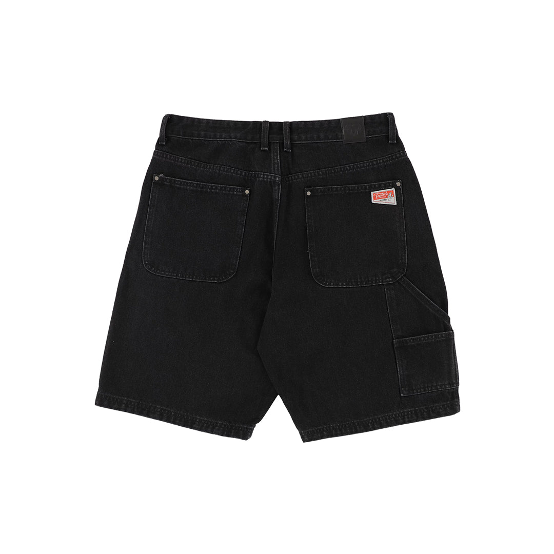 TACTICS（タクティクス）| CARPENTER DENIM SHORTS / WASHED BLACK | スノーボード・スケートボードのTACTICS JAPAN