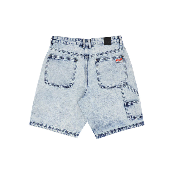 TACTICS（タクティクス）| CARPENTER DENIM SHORTS / WASHED BLUE | スノーボード・スケートボードのTACTICS JAPAN