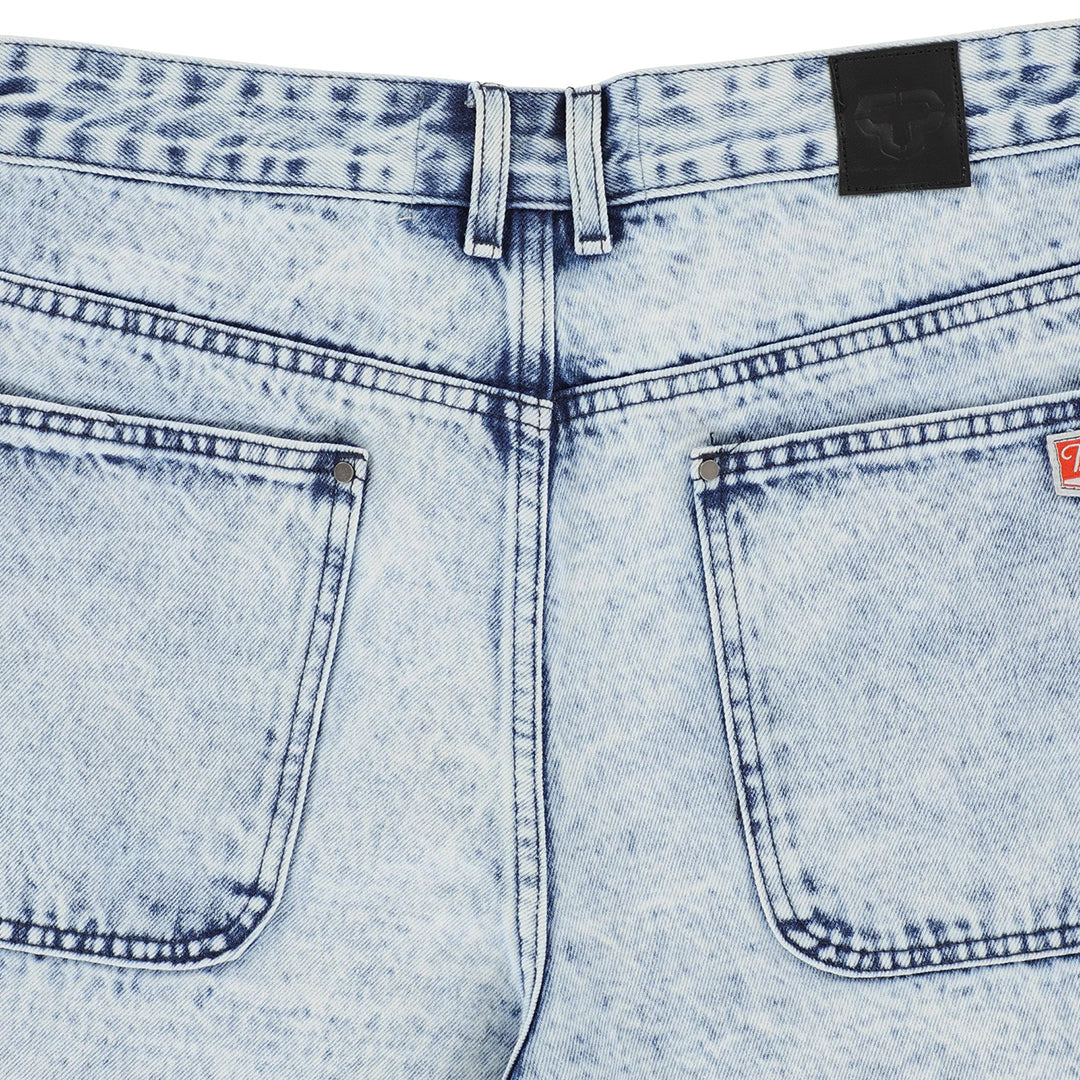 TACTICS（タクティクス）| CARPENTER DENIM SHORTS / WASHED BLUE | スノーボード・スケートボードのTACTICS JAPAN