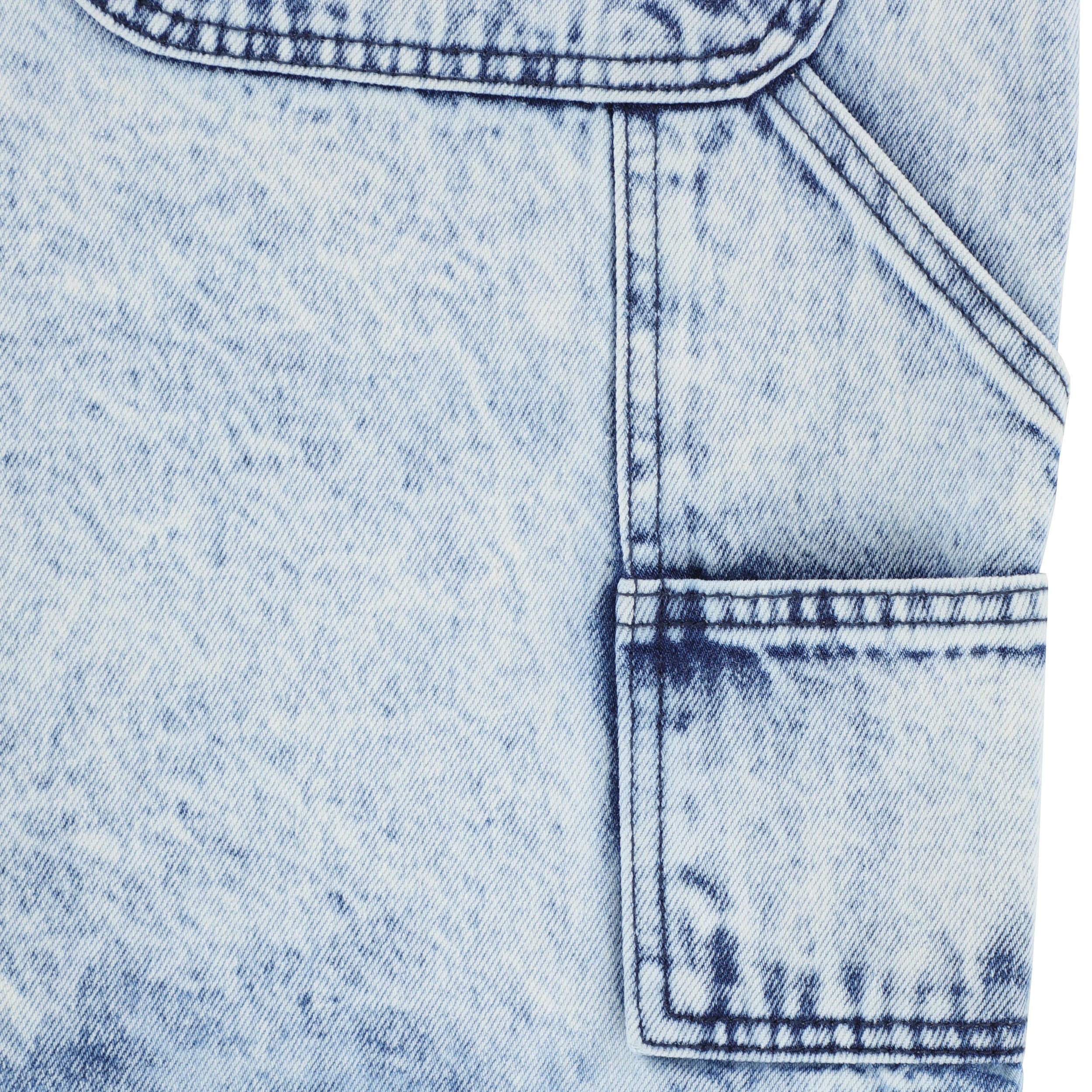 TACTICS（タクティクス）| CARPENTER DENIM SHORTS / WASHED BLUE | スノーボード・スケートボードのTACTICS JAPAN