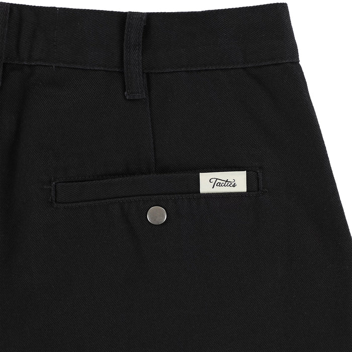TACTICS（タクティクス）| CHINO PANT / BLACK | スノーボード・スケートボードのTACTICS JAPAN