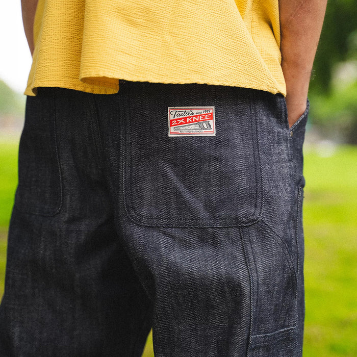 TACTICS（タクティクス）| DOUBLE KNEE JEANS / INDIGO SELVEDGE | スノーボード・スケートボードのTACTICS JAPAN