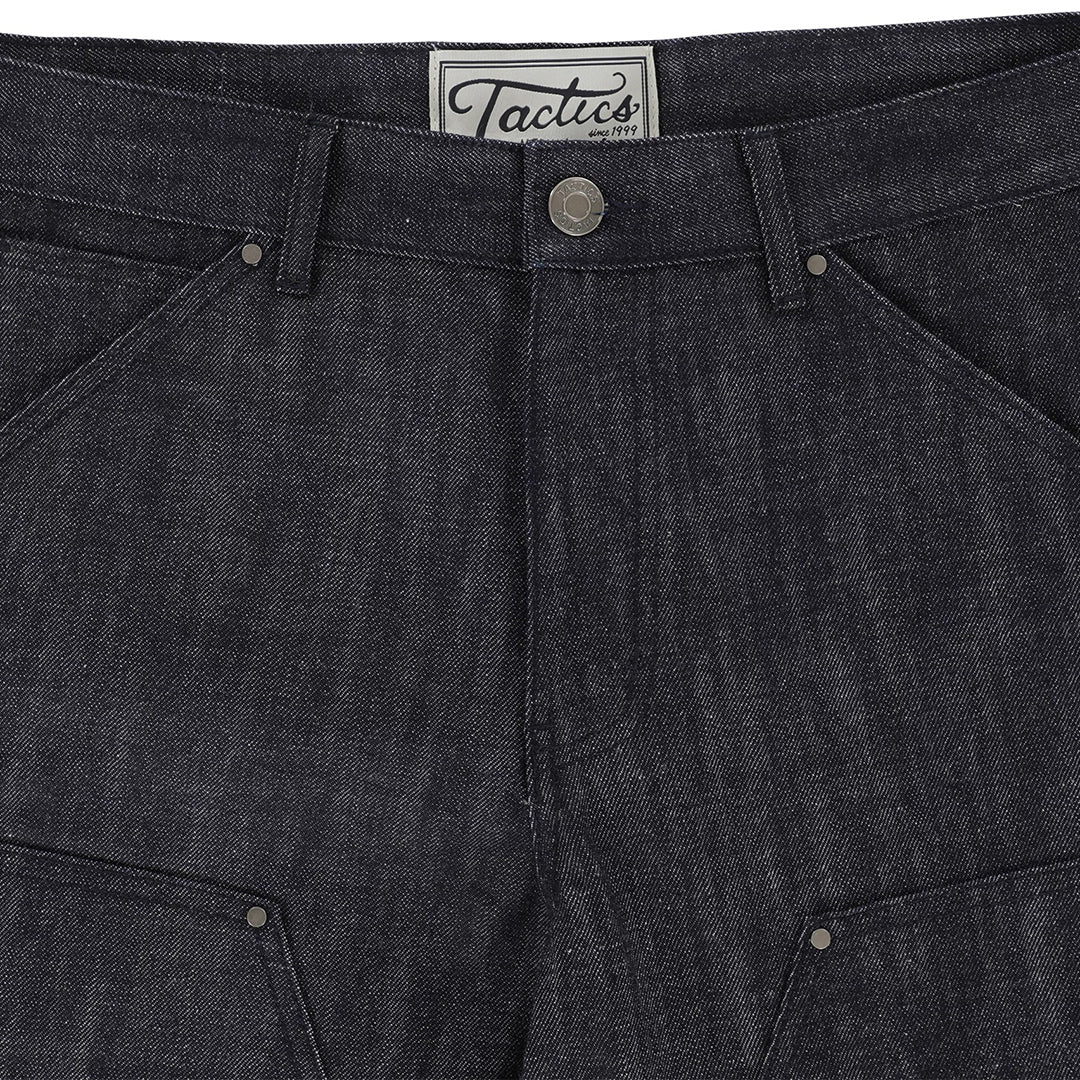 TACTICS（タクティクス）| DOUBLE KNEE JEANS / INDIGO SELVEDGE | スノーボード・スケートボードのTACTICS JAPAN