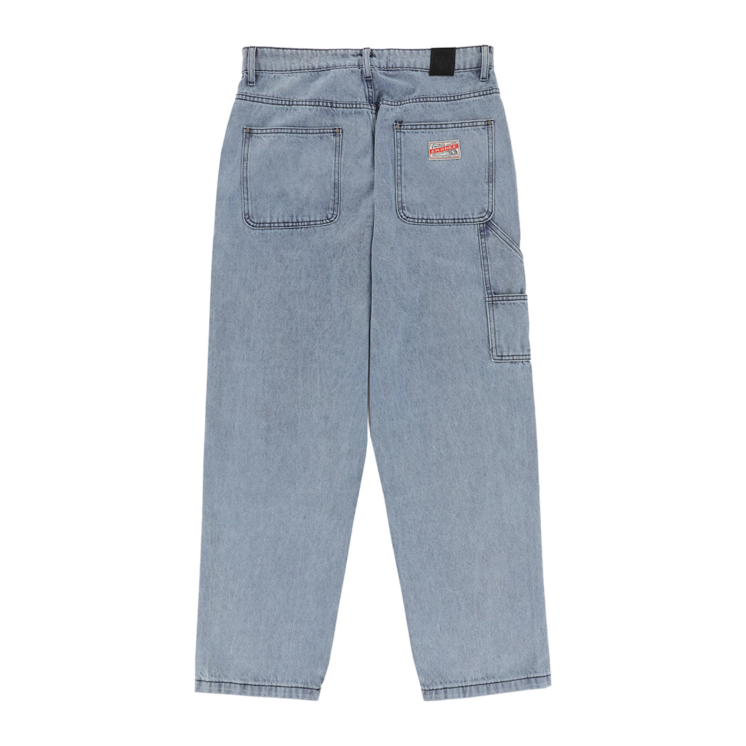 TACTICS（タクティクス）| DOUBLE KNEE JEANS / WASHED BLUE | スノーボード・スケートボードのTACTICS JAPAN