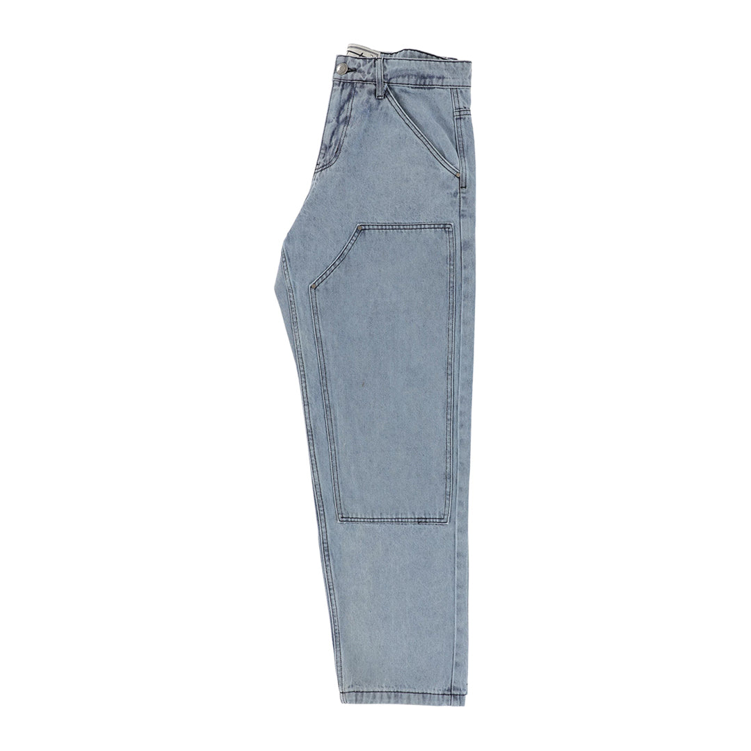 TACTICS（タクティクス）| DOUBLE KNEE JEANS / WASHED BLUE | スノーボード・スケートボードのTACTICS JAPAN