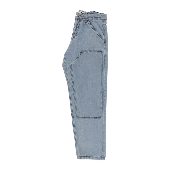 TACTICS（タクティクス）| DOUBLE KNEE JEANS / WASHED BLUE | スノーボード・スケートボードのTACTICS JAPAN