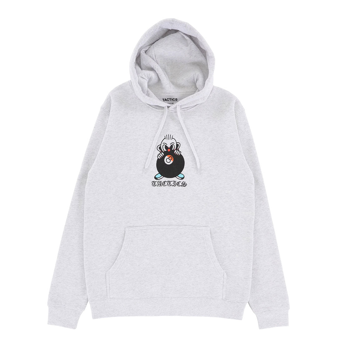 HUSTLER HOODIE / ASH HEATHER 